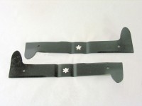 Messersatz 107cm f�r Heckauswurf-Traktore 5/6 Stern