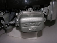 6 PS Motor Briggs & Stratton  kleine Aufsitzm�her , E- + Handstart 25,4/80