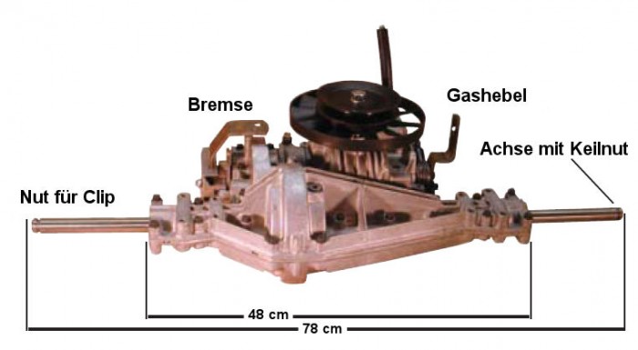 Hydrostat Peerless Tecumseh 2000002B 79,50cm RasentraktorenMotoren